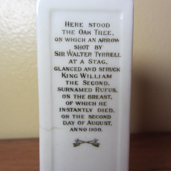 W.H. Goss crested heraldry china vintage Rhosneigr (GC059 Grace) - Picture 12 of 15